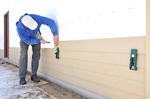 Cement Cladding Installation in Red Oak