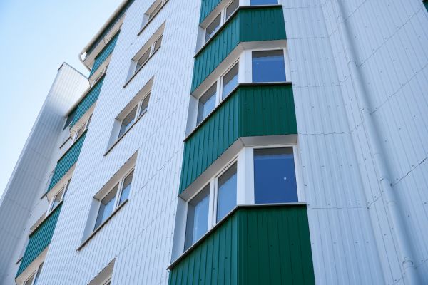 Corrugated Metal Siding Repair in Red Oak