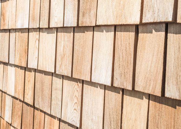 Cedar Shingle Siding Repair in Red Oak